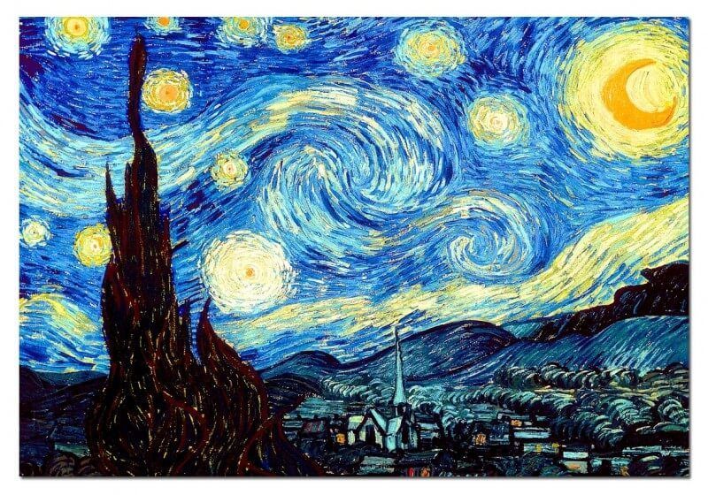 картина Зіркова ніч Ван Гог