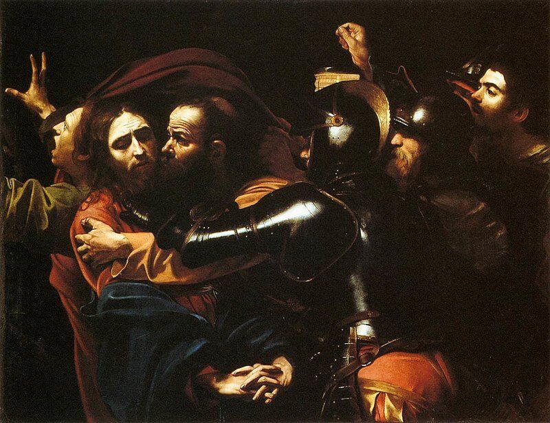 «Взяття Христа під стражу» («Поцілунок Юди») Караваджо