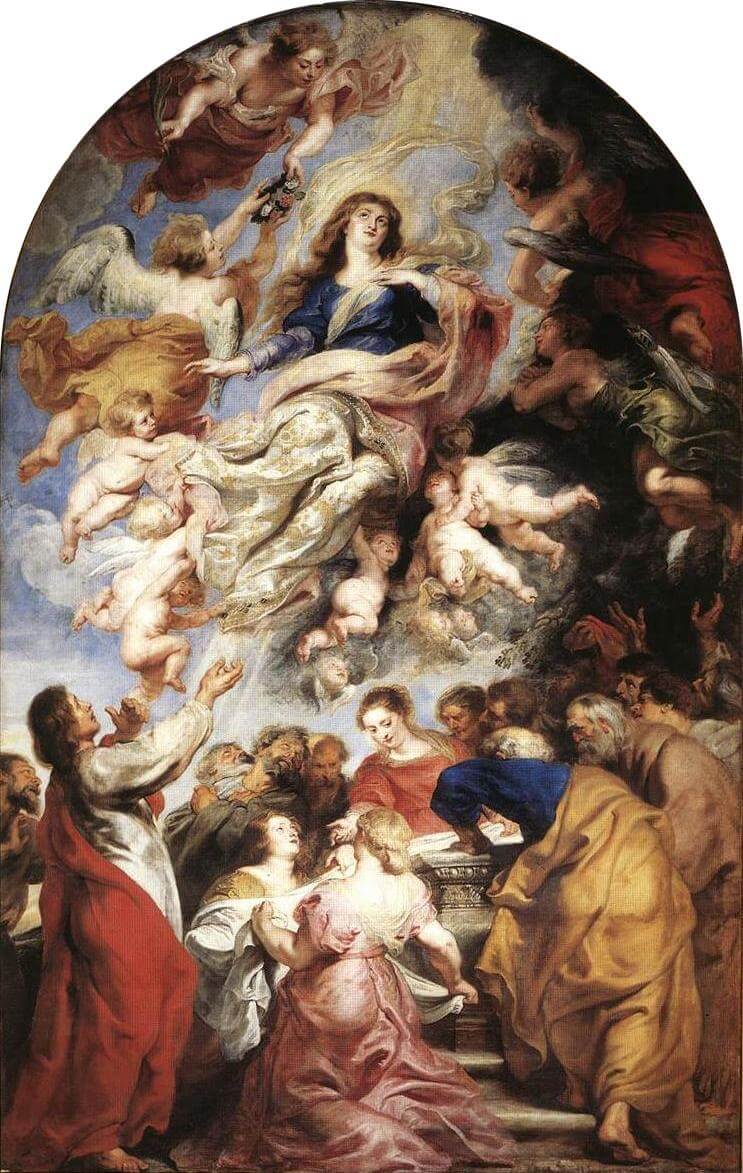 «Вознесение Девы Марии» Рубенс