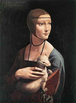 «Дама с горностаем» Леонардо да Винчи